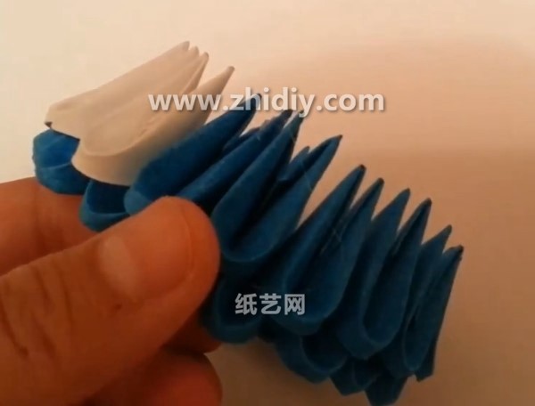 Origami triangle insert Doraemon handmade tutorial