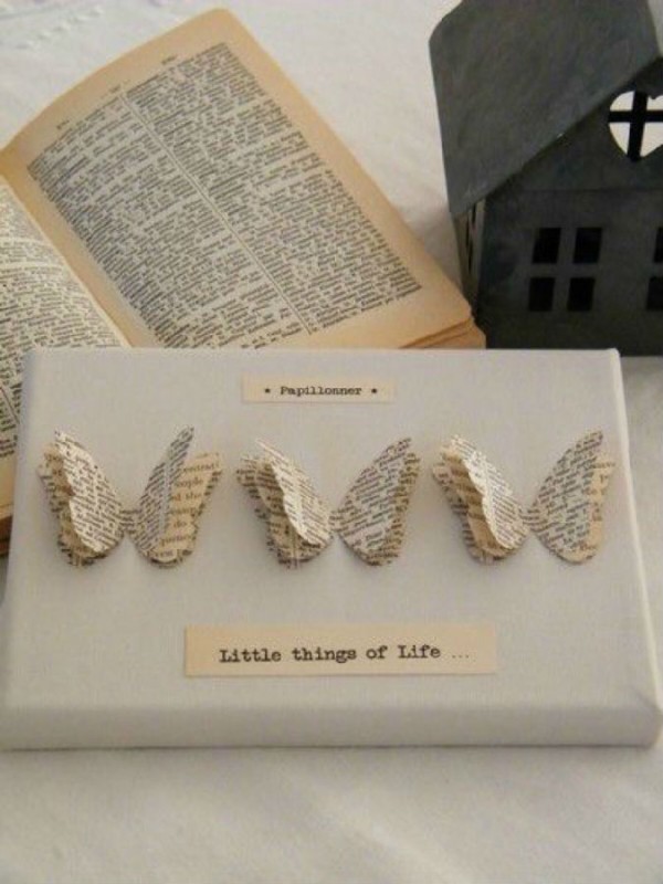 Turn waste into treasure, you can do this with old newspapers and magazines! --Renovation and decoration of old books