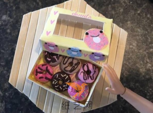 Cute super light clay DIY donut tutorial