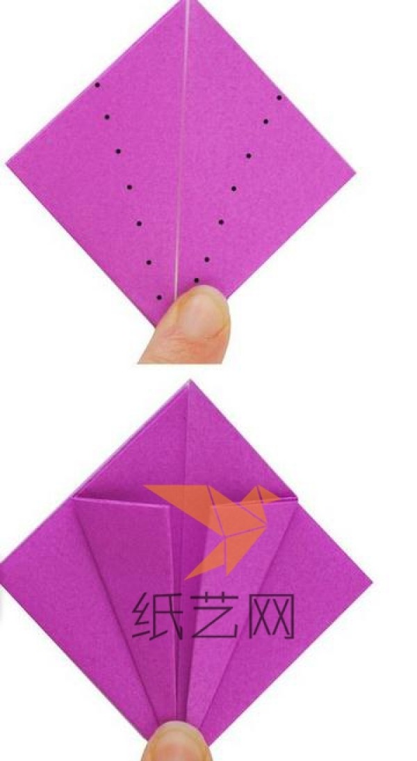 Fun tutorial for making origami diamonds