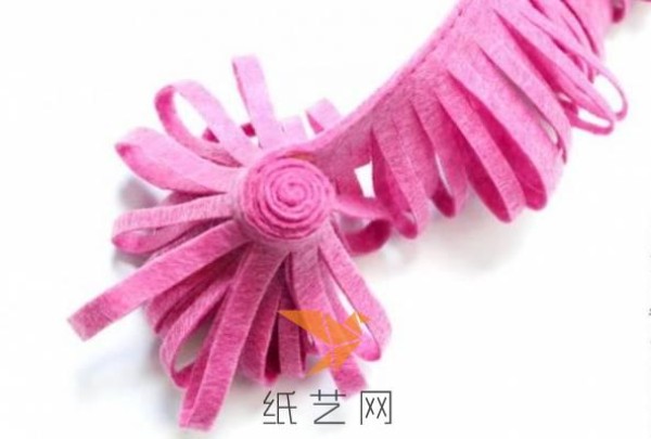 Simple and beautiful non-woven fabric flower making tutorial, suitable for various fabric decorations