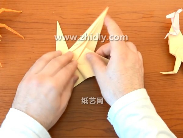 Origami Encyclopedia - Origami Kangaroo Handmade Tutorial