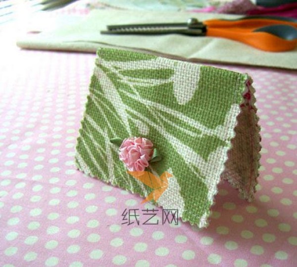 Beautiful handmade DIY card holder making tutorial