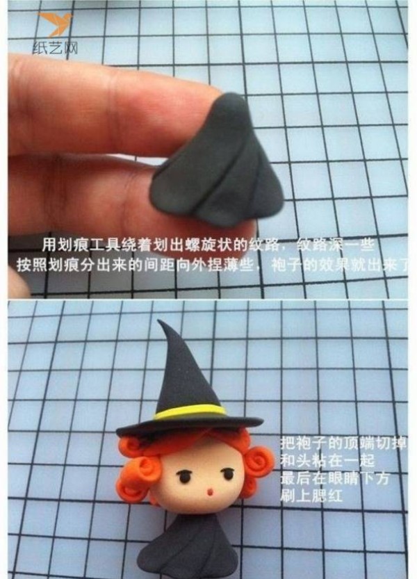 Clay Little Witch Making Tutorial Clay Tutorial