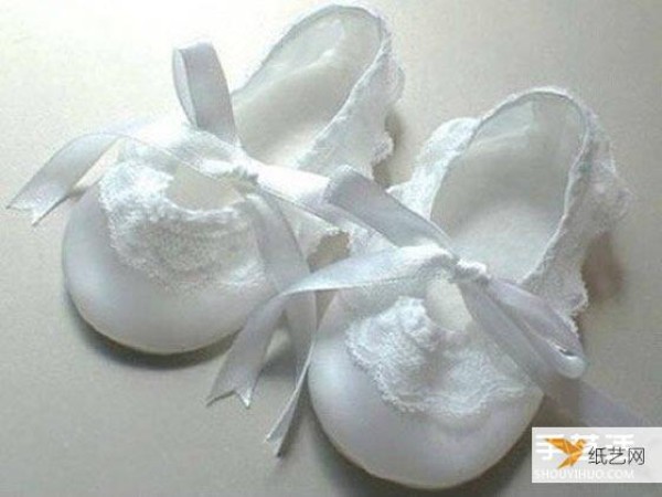 How to make particularly beautiful fabric baby shoes for female dolls