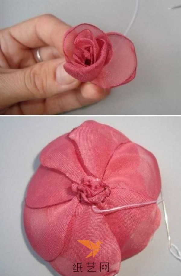 Fabric Peony Decorative Belt Making Tutorial Fabric Tutorial