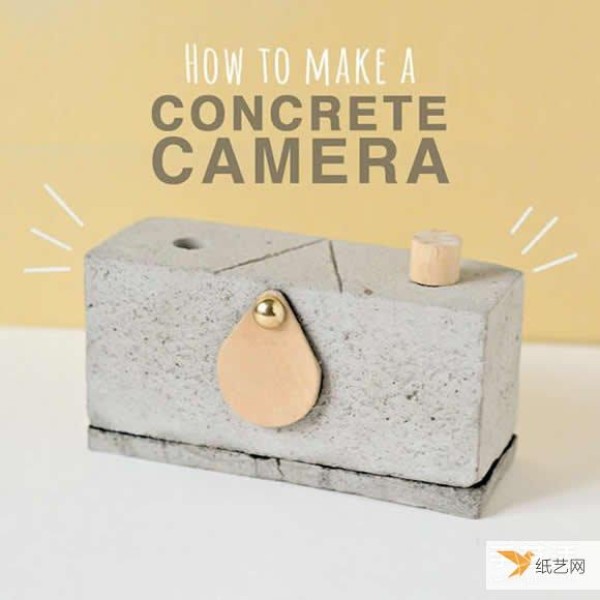 Illustrated tutorial on how to make a personalized cement pinhole camera yourself