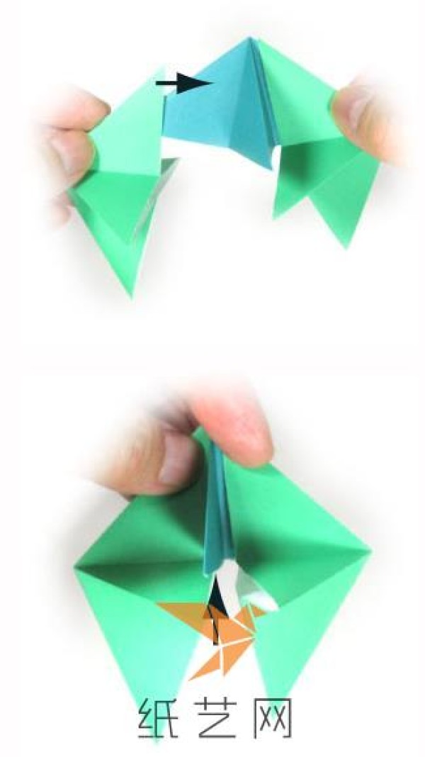 Tutorial on making a wonderfully shaped three-dimensional star origami module