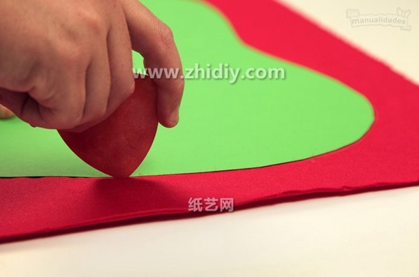 Fabric Creative Apple Pillow Handmade DIY Production Illustrated Tutorial