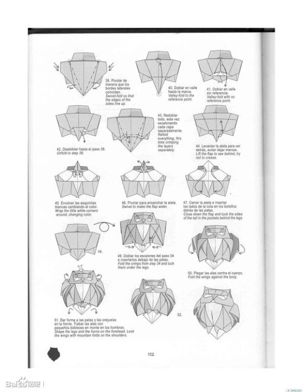 Owl fold