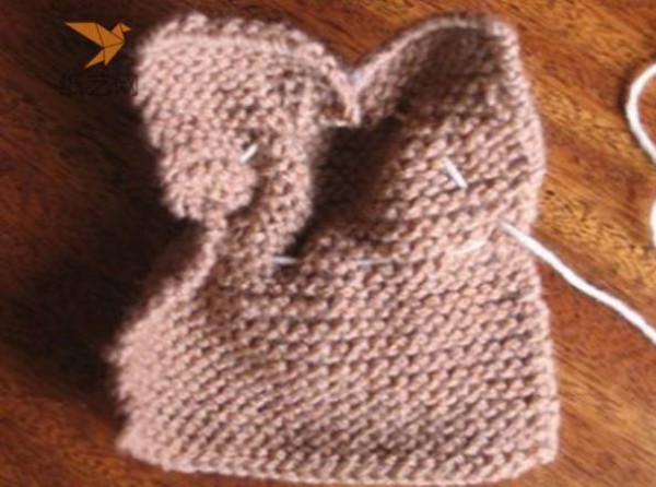 Wool knitting tutorial Tutorial on making a warm velvet bunny knitted with wool