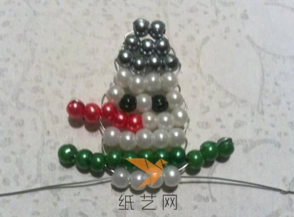 Christmas Handmade Beaded Snowman Christmas Gift Making Tutorial