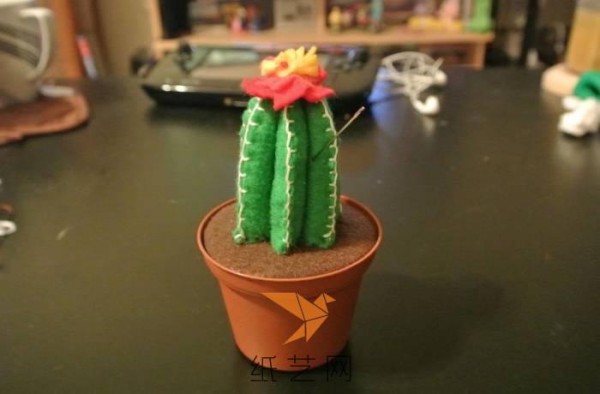 Invincible Cute Cactus Needle Insertion DIY Making Tutorial