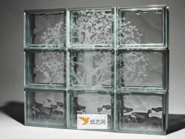 How to use glass bricks to make home glass windows