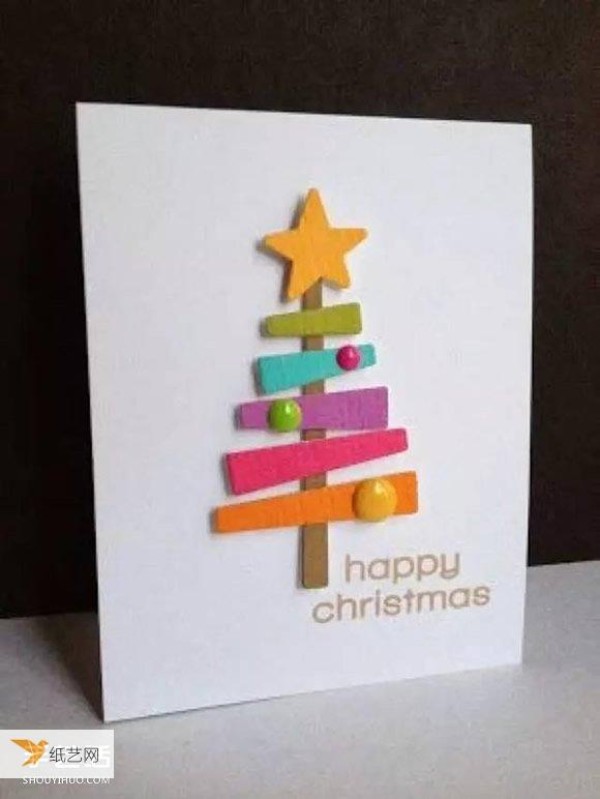 A collection of pictures of handmade and creative Christmas greeting cards