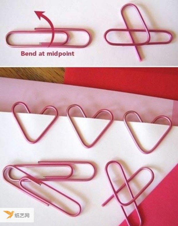 A very simple and cute tutorial on how to make paper clips by hand