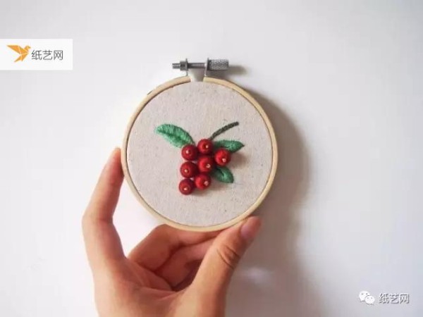 Super beautiful three-dimensional embroidery flower tutorial