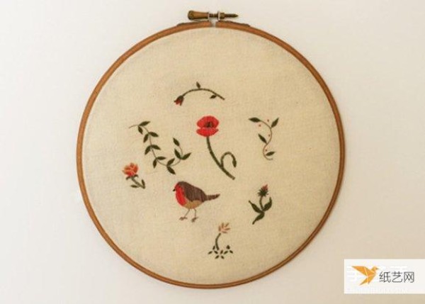 Appreciation of pictures of a beautiful handmade animal embroidery work