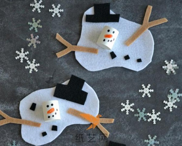 Tutorial on how to make a cute transformed snowman