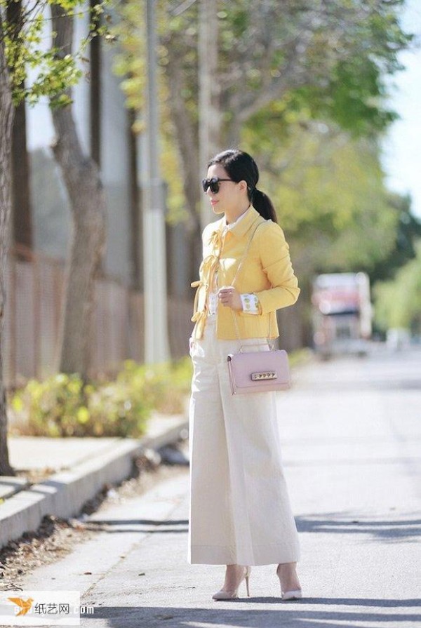 Tips for wearing simple white pants that you must try in summer