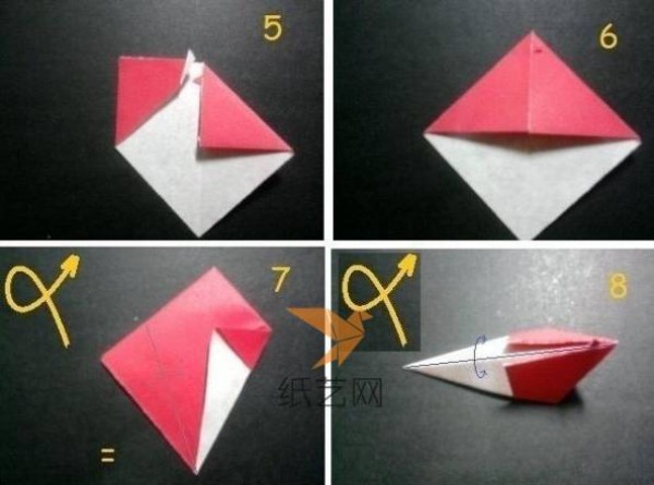 Cute origami mouse making tutorial