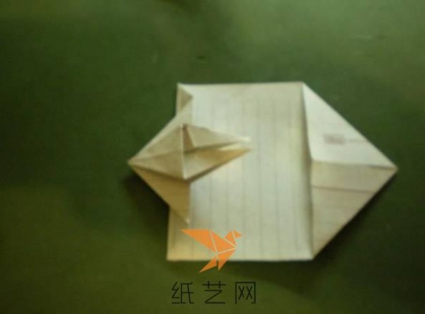 Origami armadillo making tutorial