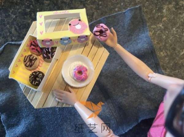 Cute super light clay DIY donut tutorial