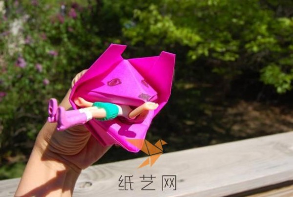 Simple and fun handmade origami puppy finger puppet making tutorial