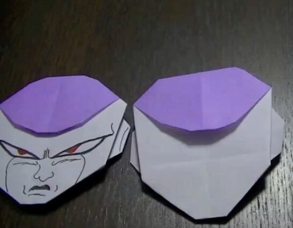 Dragon Ball Origami Friezas origami video tutorial