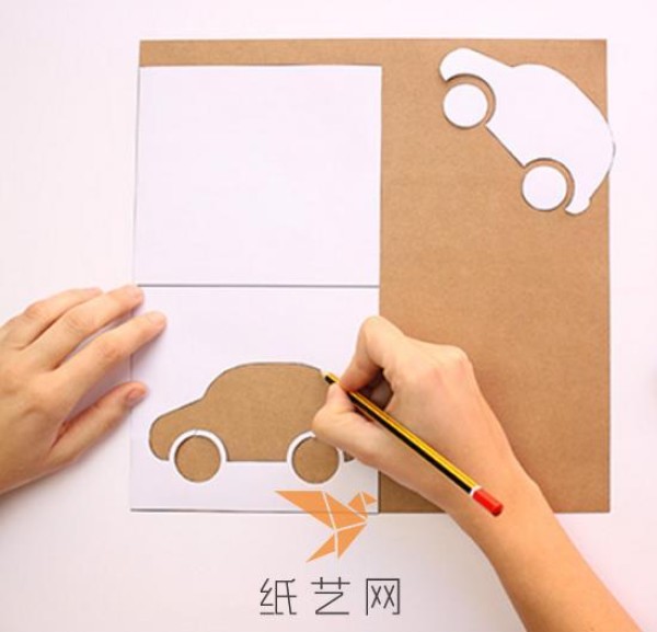 Cute car greeting card making tutorial