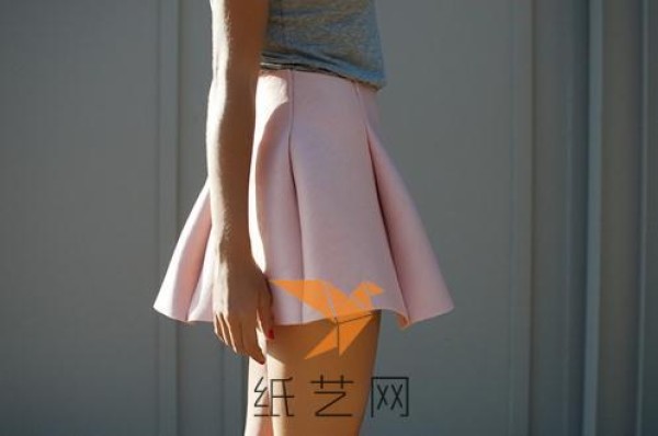 DIY beautiful short skirt tutorial