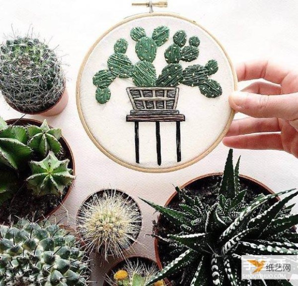 Appreciate the beautiful fresh embroidery works made by hand one stitch at a time