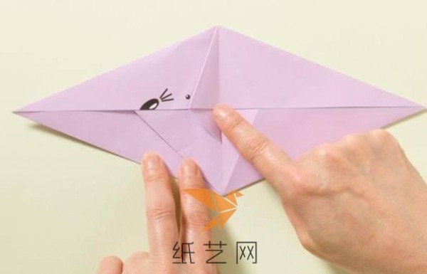 Cute childrens handmade origami little mouse origami tutorial for the New Year of the Rat