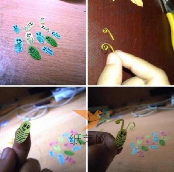 Tutorial on making small handmade butterflies for children