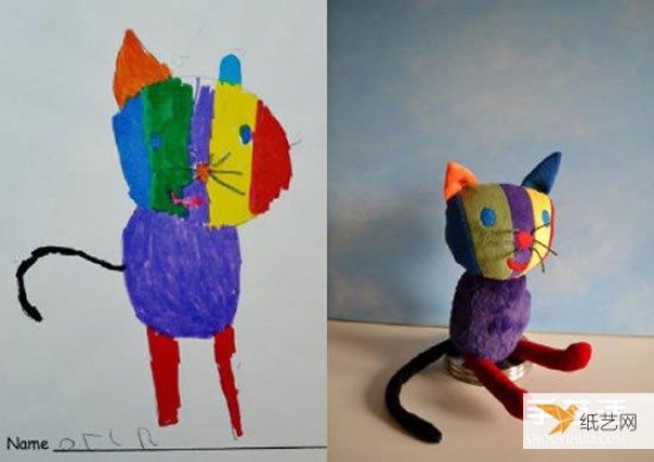 Turn your 4-year-old son’s graffiti into a loving plush toy