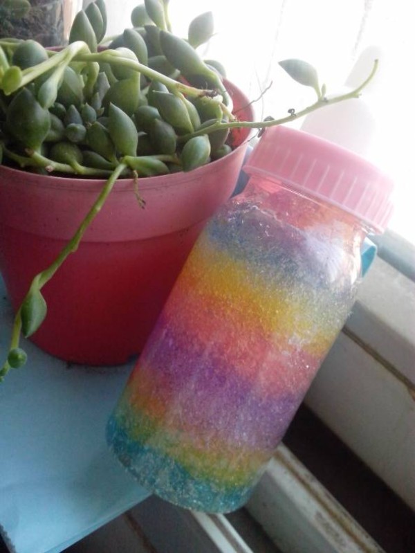 [Mid-Autumn Festival Event] Super simple rainbow crystal lucky bottle