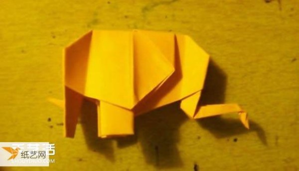 How to fold a flat elephant out of paper