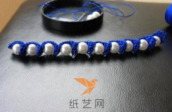 Crochet Beaded Bracelet Making Tutorial