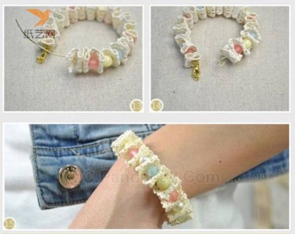 Beading Tutorial Huayue Remembers the Past Beaded Bracelet Making Tutorial