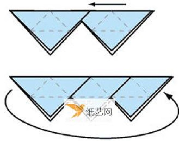 Tutorial on folding a simple multi-sided paper trash box