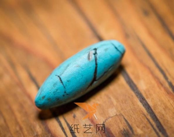 Ultra-light clay imitation turquoise necklace DIY necklace is beautiful as a New Year gift