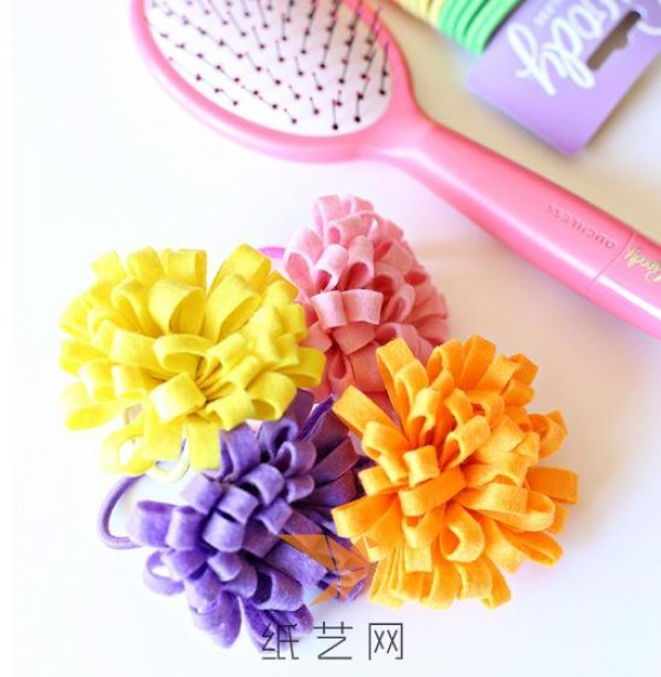 Super simple tutorial for making cute flower headband