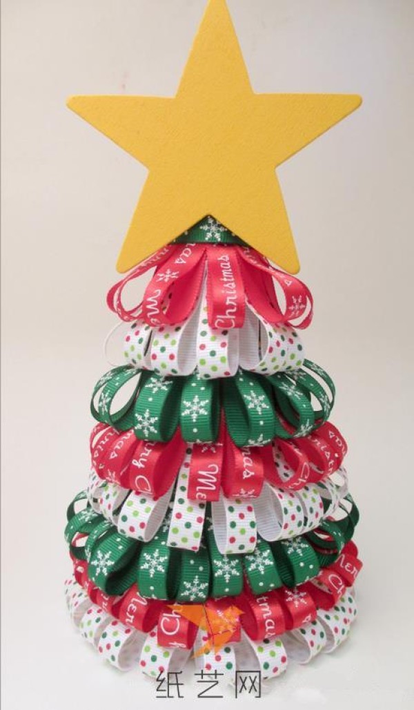 Simple Christmas tree Christmas decoration making tutorial