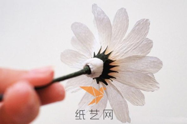 Small and fresh daisy paper flower making tutorial