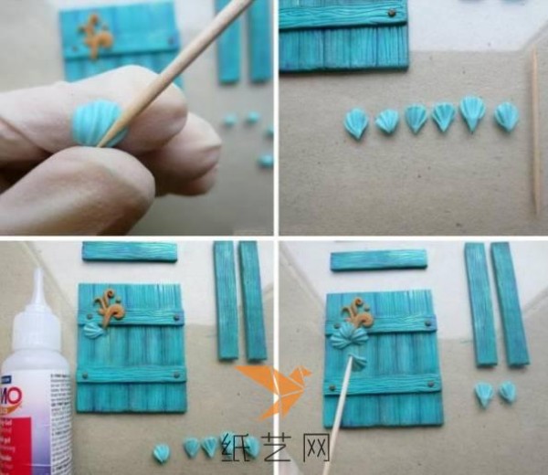 Tutorial on making a dreamy little box made of ultra-light clay