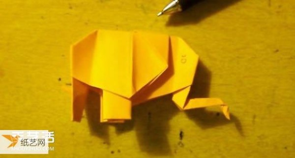 How to fold a flat elephant out of paper