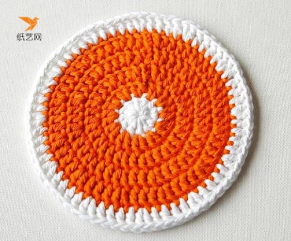 How to make a crochet fruit potholder