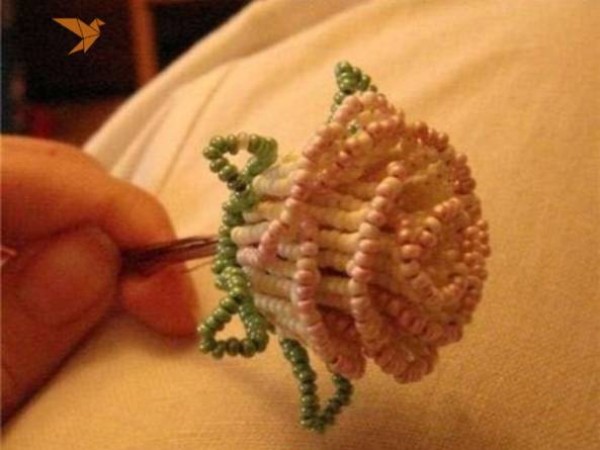 Beading Tutorial Beaded Flower DIY Making Tutorial