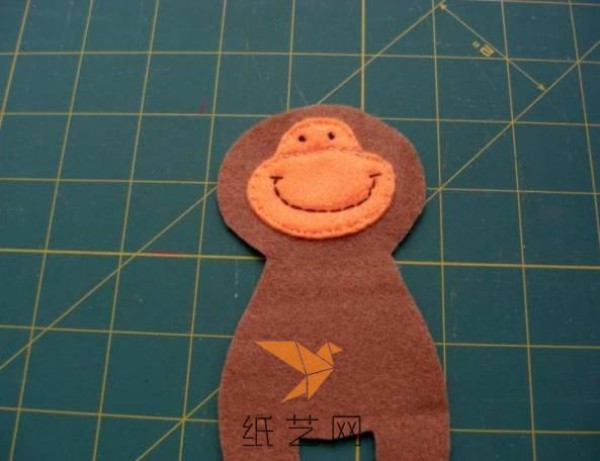 Tutorial on how to make a cute little monkey doll for Valentine’s Day gift