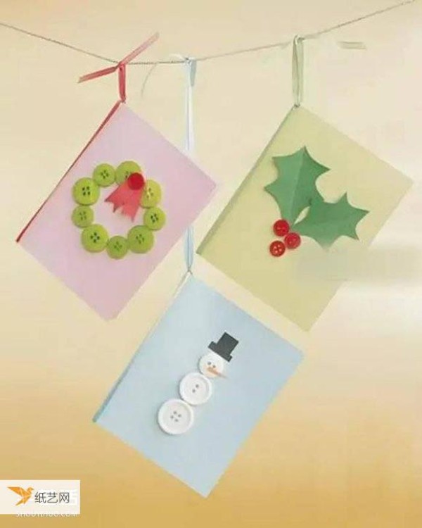 A collection of pictures of handmade and creative Christmas greeting cards